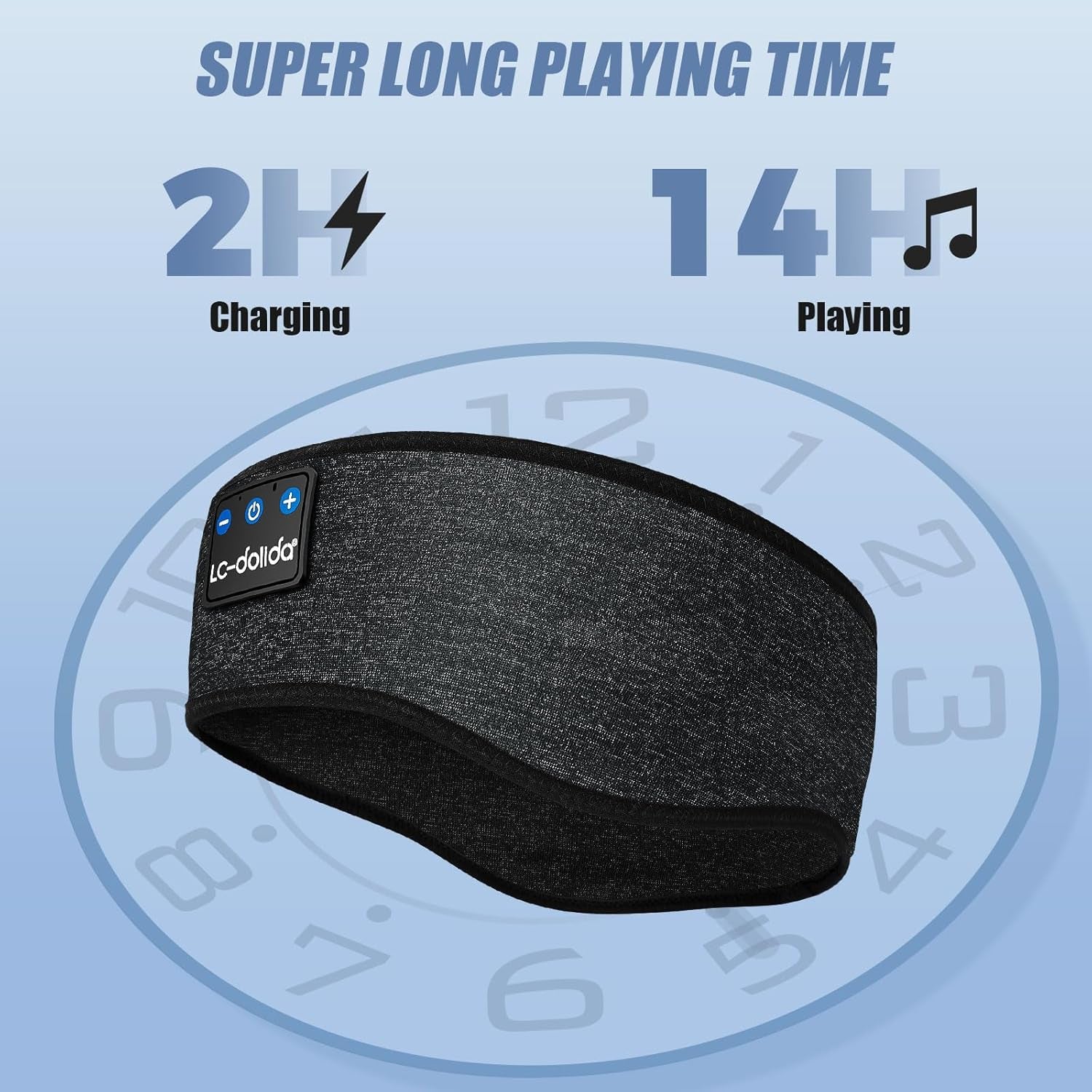 Bluetooth Headband, Sleep Headphones Headband Headphones Earphones Wireless, Sleep Mask for Sleeping, Sports, Gifts, Workout, Jogging, Yoga,Insomnia, Air Travel, Meditation