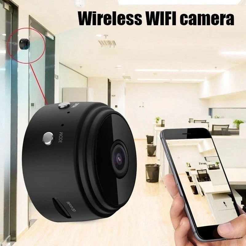 A9 Wireless Mini WiFi Camera - Smart Home Security and Monitoring Solution for Infants and Pets